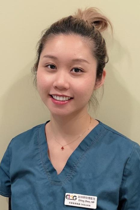 Ziting Zhao NP - Dr. Jiansheng Zhao Family Clinic